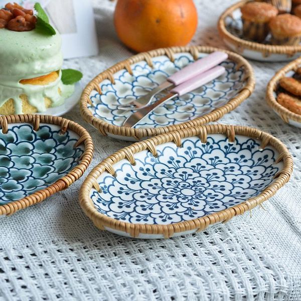 dishes & plates korean japanese ceramic tableware autumn rattan woven dried fruit storage plate table cake salad sushi tray
dishes & plates korean japanese ceramic tableware autumn rattan woven dried fruit storage plate table cake salad sushi tray