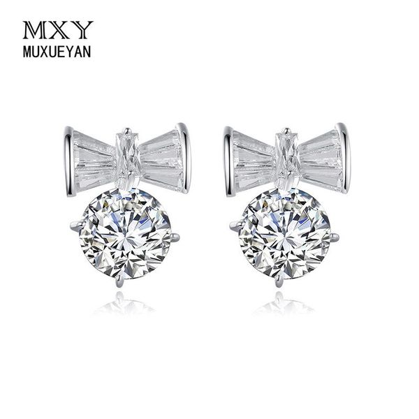 stud muxueyan 925 silver bow lnot small zircon and round earrings for woman 2021 trend, Golden;silver
stud muxueyan 925 silver bow lnot small zircon and round earrings for woman 2021 trend, Golden;silver