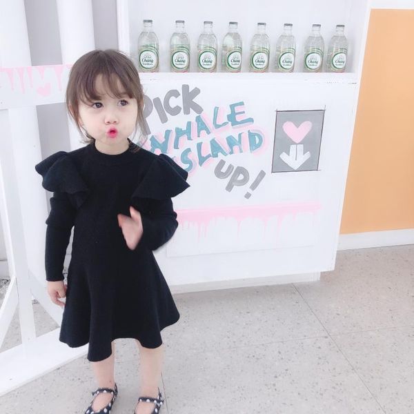 girl's dresses 2021 autumn and winter ruffled round neck jumper sweater dress korean girls cute for party, Red;yellow
girl's dresses 2021 autumn and winter ruffled round neck jumper sweater dress korean girls cute for party, Red;yellow