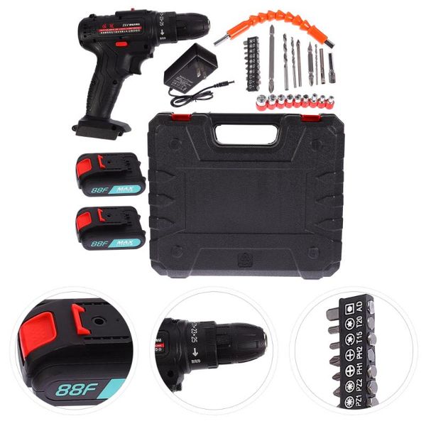 professional electric screwdrivers 1 set multifunctional household screwdriver drill (us plug)
professional electric screwdrivers 1 set multifunctional household screwdriver drill (us plug)