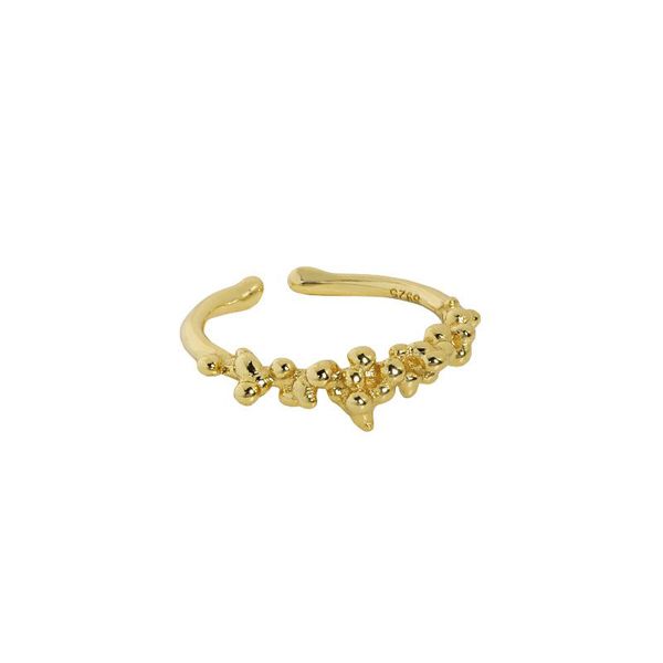 cluster rings shanice s925 sterling silver ins niche design minimalist irregular face bead opening thin ring cute wedding engagement, Golden;silver
cluster rings shanice s925 sterling silver ins niche design minimalist irregular face bead opening thin ring cute wedding engagement, Golden;silver