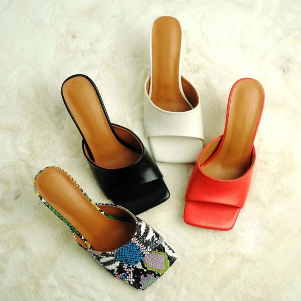 slippers retro square toe kitten heels slipper shoes women fashion thin heel female party dress summer size 34 - 43 nude, Black
slippers retro square toe kitten heels slipper shoes women fashion thin heel female party dress summer size 34 - 43 nude, Black