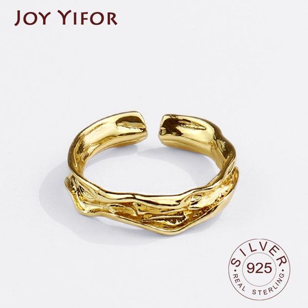 cluster rings 925 sterling silver simple design strips gold color retro distressed opening handmade ring fashion punk fine jewelry, Golden;silver
cluster rings 925 sterling silver simple design strips gold color retro distressed opening handmade ring fashion punk fine jewelry, Golden;silver