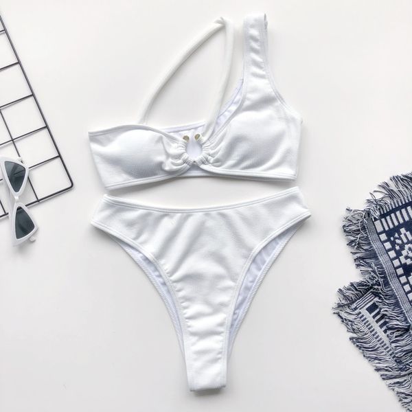 2021 new rib white bikini high waist irregular cut bikinis set biquini swimsuit swimwear women bathing suit wholesaleby air
2021 new rib white bikini high waist irregular cut bikinis set biquini swimsuit swimwear women bathing suit wholesaleby air