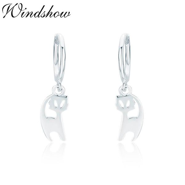 cute 925 sterling silver gold color loop circle link gato cat charm pendant hoops earrings for women girls kids jewelry aros hoop & huggie, Golden;silver
cute 925 sterling silver gold color loop circle link gato cat charm pendant hoops earrings for women girls kids jewelry aros hoop & huggie, Golden;silver
