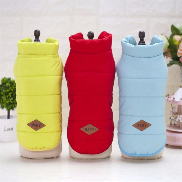 est super warm pet dog clothes winter dog's coat jackets cotton vest clothing for puppy chihuahua yorkshire apparel
est super warm pet dog clothes winter dog's coat jackets cotton vest clothing for puppy chihuahua yorkshire apparel
