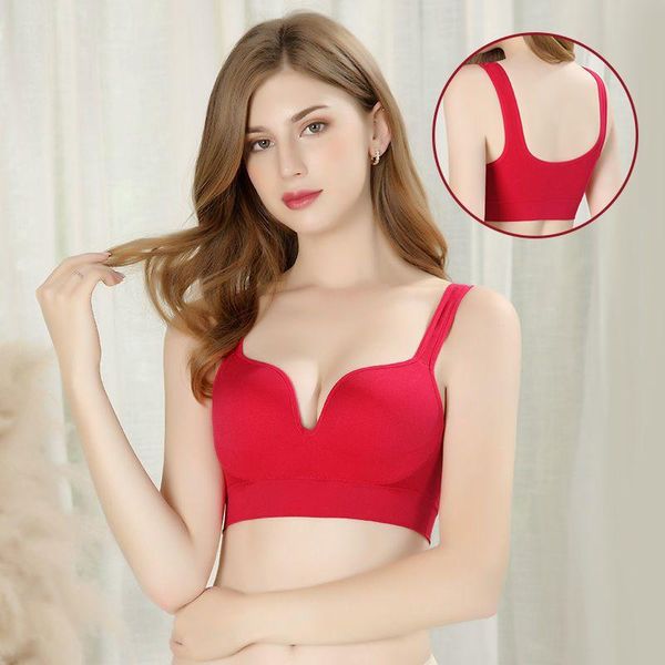 women's underwear gathered without steel ring bra shockproof comfortable yoga running sports fitness vest female sleep outfit
women's underwear gathered without steel ring bra shockproof comfortable yoga running sports fitness vest female sleep outfit