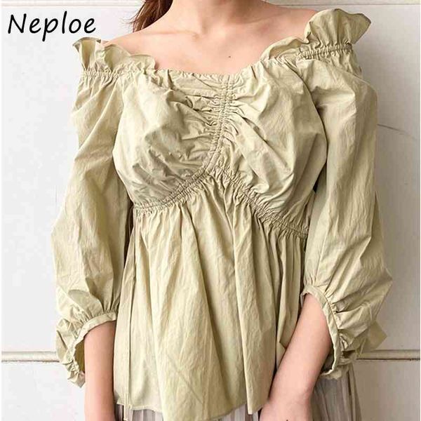 kuzuwata sweet irregular pleated design women blouses japan style simple solid woman blusas spring summer shirts 210510, White
kuzuwata sweet irregular pleated design women blouses japan style simple solid woman blusas spring summer shirts 210510, White