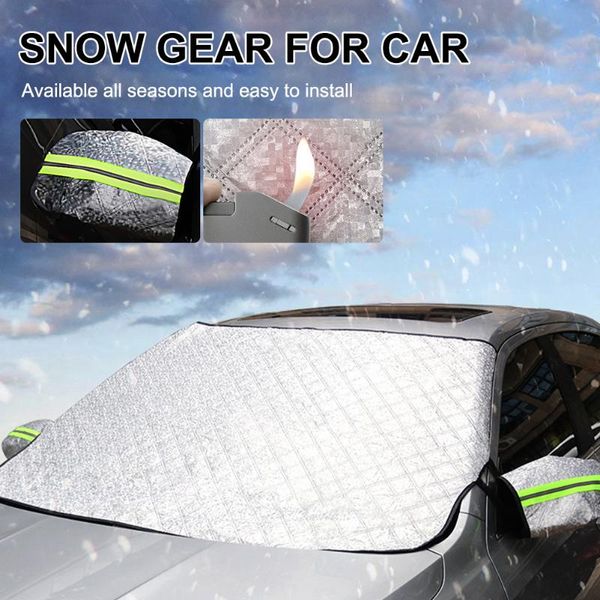car sunshade exterior snow cover windshield sun shade waterproof anti ice frost protector winter automobiles
car sunshade exterior snow cover windshield sun shade waterproof anti ice frost protector winter automobiles