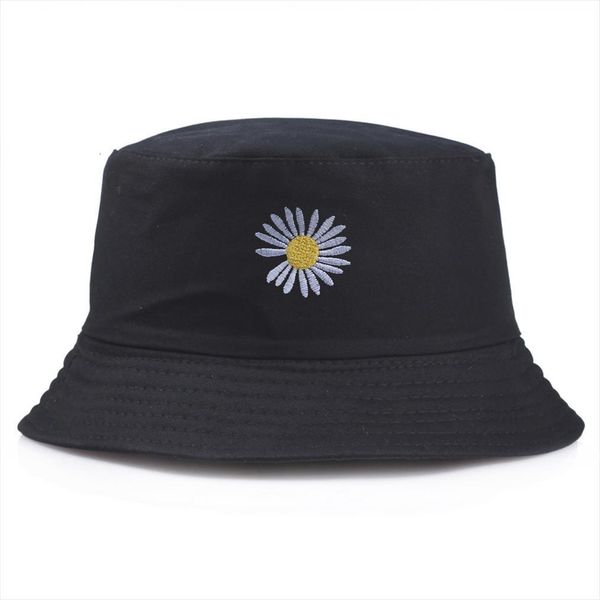 black white daisy bucket hat bob caps flower hip hop gorros men women summer panama cap beach sun fishing, Blue;gray
black white daisy bucket hat bob caps flower hip hop gorros men women summer panama cap beach sun fishing, Blue;gray