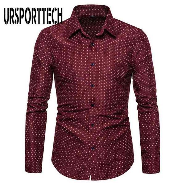 ursporttech print long sleeve shirt men large size regular fit elegant casual shirts male business dress shirt camisas masculina 210708, White;black
ursporttech print long sleeve shirt men large size regular fit elegant casual shirts male business dress shirt camisas masculina 210708, White;black