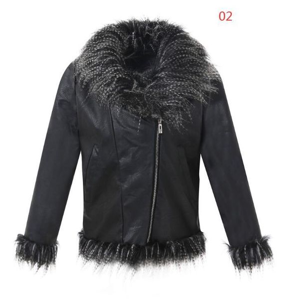 women's fur & faux fall/winter style imitation raccoon sheep skin leather jacket for season sale, Black
women's fur & faux fall/winter style imitation raccoon sheep skin leather jacket for season sale, Black