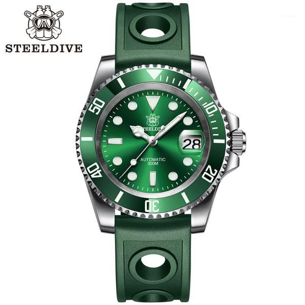 wristwatches sd1953 steeldive classic men's automatic watch luxury dive mechanical wristwatch 300m waterproof bgw9 super blue luminous, Slivery;brown
wristwatches sd1953 steeldive classic men's automatic watch luxury dive mechanical wristwatch 300m waterproof bgw9 super blue luminous, Slivery;brown