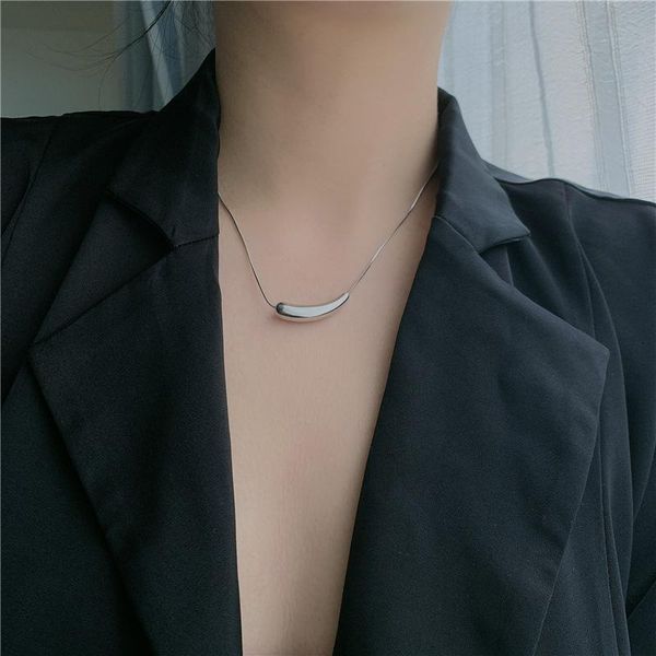 south korea's dongdaemun small eggplant elbow necklace female smile peas geometric water drop simple niche clavicle chain chokers, Golden;silver
south korea's dongdaemun small eggplant elbow necklace female smile peas geometric water drop simple niche clavicle chain chokers, Golden;silver
