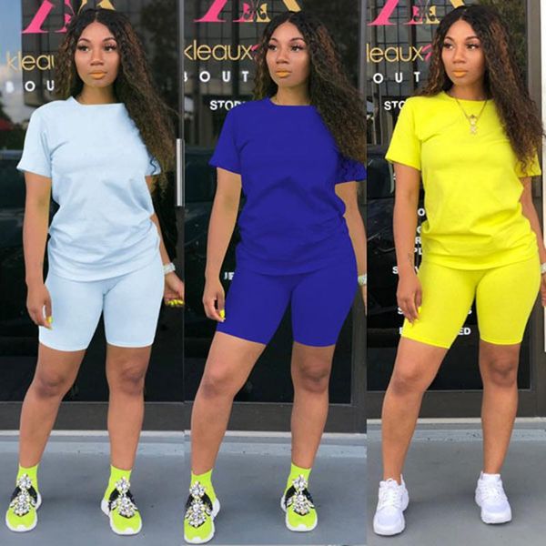 women's tracksuits summer women tracksuit casual t shirts and shorts two piece set suit solid color sweatshirt short sleeve tees ropa d, Gray
women's tracksuits summer women tracksuit casual t shirts and shorts two piece set suit solid color sweatshirt short sleeve tees ropa d, Gray