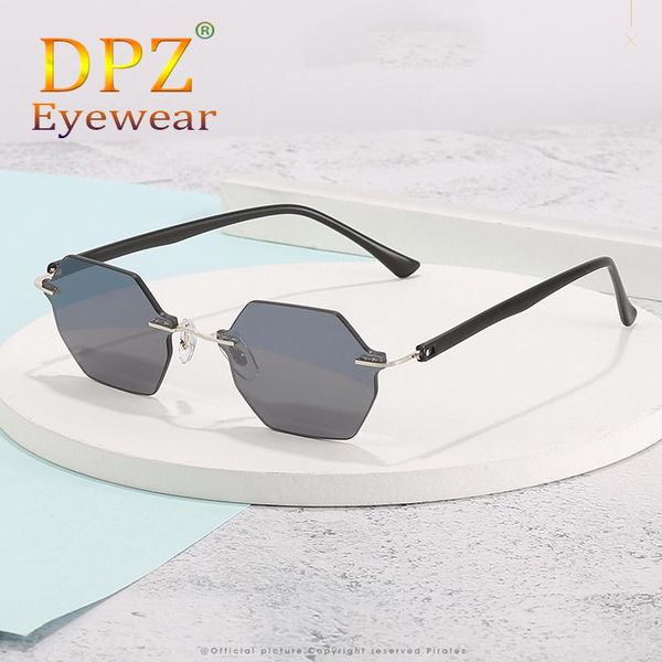 rimless multi-variable cut-edge aviation sunglasses fashion personality trend uv400, White;black
rimless multi-variable cut-edge aviation sunglasses fashion personality trend uv400, White;black