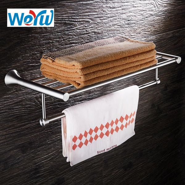 towel racks weyuu wall mounted brushed nickel rack 40/50/60cm bathroom shelf holder 304stainless steel
towel racks weyuu wall mounted brushed nickel rack 40/50/60cm bathroom shelf holder 304stainless steel