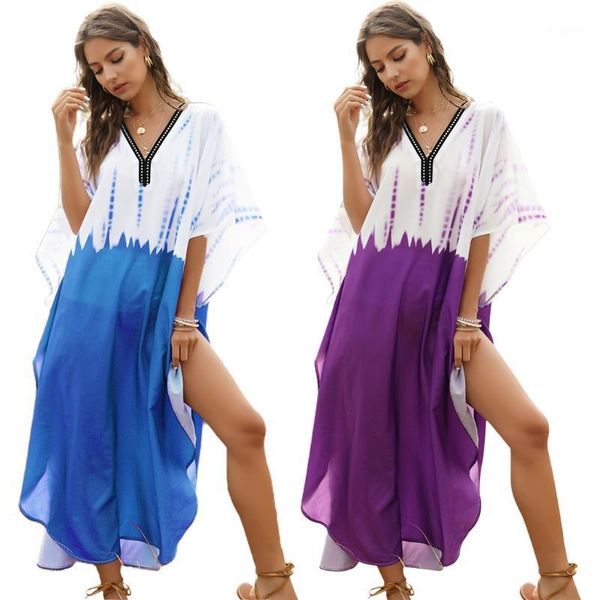 casual dresses women swimsuit cover up contrast color muslim kaftan batwing sleeve beach dress 83xf, Black;gray
casual dresses women swimsuit cover up contrast color muslim kaftan batwing sleeve beach dress 83xf, Black;gray