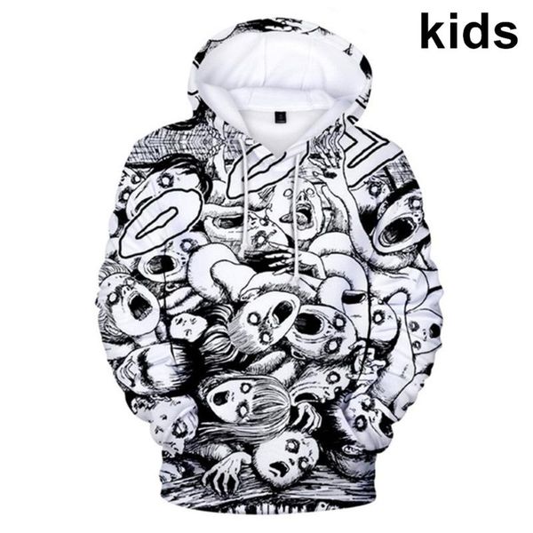 men's hoodies & sweatshirts 3 to 14 years junji ito clothing children kids boys girls horror anime sweatshirt outerwear teen hoodie jac, Black
men's hoodies & sweatshirts 3 to 14 years junji ito clothing children kids boys girls horror anime sweatshirt outerwear teen hoodie jac, Black
