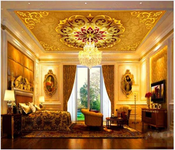 wallpapers custom ceiling wallpaper 3d zenith mural for living room modern large european high-end villa pattern decoration
wallpapers custom ceiling wallpaper 3d zenith mural for living room modern large european high-end villa pattern decoration