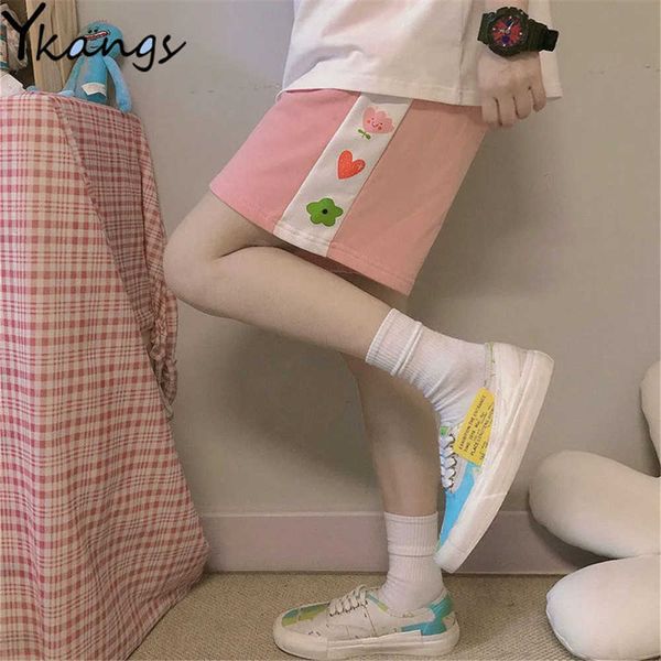 sweet pink elastic high waist printed shorts girls women wild white summer harajuku sports shorts korean students wide leg daily 210619, White;black
sweet pink elastic high waist printed shorts girls women wild white summer harajuku sports shorts korean students wide leg daily 210619, White;black