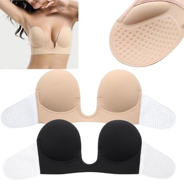 bras 1pcs fashion adhesive invisible bra women's deep u-shaped plunge sticky silicone push up strapless for women, Red;black
bras 1pcs fashion adhesive invisible bra women's deep u-shaped plunge sticky silicone push up strapless for women, Red;black