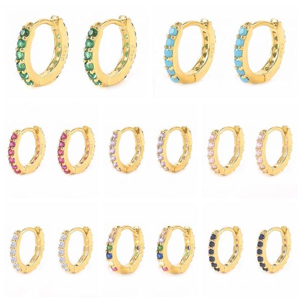 hoop & huggie canner 7mm huggies earrings for women 925 sterling silver fashion luxury rainbow crystal piercing pendiente plata 2pcs, Golden;silver
hoop & huggie canner 7mm huggies earrings for women 925 sterling silver fashion luxury rainbow crystal piercing pendiente plata 2pcs, Golden;silver