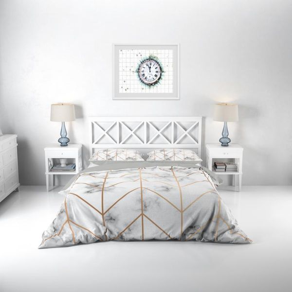 bedding sets simple geometric plaid set king size duvet cover golden black white marble print quilt bedclothes no bed sheet
bedding sets simple geometric plaid set king size duvet cover golden black white marble print quilt bedclothes no bed sheet