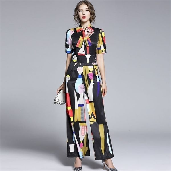 catwalk cartoon print lace single-breasted shirt style waist jumpsuit large size wide leg pants, Black;white
catwalk cartoon print lace single-breasted shirt style waist jumpsuit large size wide leg pants, Black;white