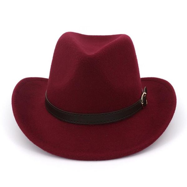 cloches 2021 european us wide brim cowboy felt hat panama jazz hats with leather buckle plain woolen chapeau for men women, Blue;gray
cloches 2021 european us wide brim cowboy felt hat panama jazz hats with leather buckle plain woolen chapeau for men women, Blue;gray