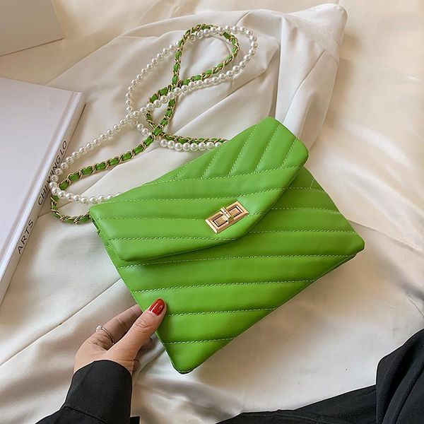 shoulder bags green small pu leather envelope crossbody for women 2021 fashion luxury pearl chain handbags purses 7398
shoulder bags green small pu leather envelope crossbody for women 2021 fashion luxury pearl chain handbags purses 7398