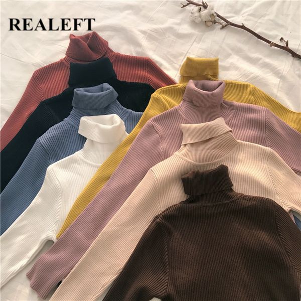 autumn winter multi color slim sweater turtleneck basic knitted minimalism women long sleeve pullover 210428, White;black
autumn winter multi color slim sweater turtleneck basic knitted minimalism women long sleeve pullover 210428, White;black