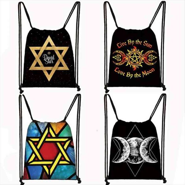 triple moon goddess star of david backpack women men travel bag wicca witchcraft storage canvas drawstring bags
triple moon goddess star of david backpack women men travel bag wicca witchcraft storage canvas drawstring bags