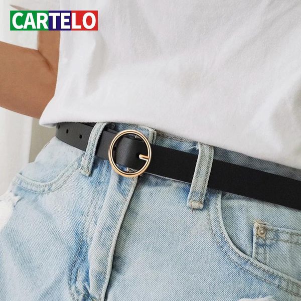 belts cartelo jean belt female thin decoration silver round pin buckle trend simple personality multi style, Black;brown
belts cartelo jean belt female thin decoration silver round pin buckle trend simple personality multi style, Black;brown