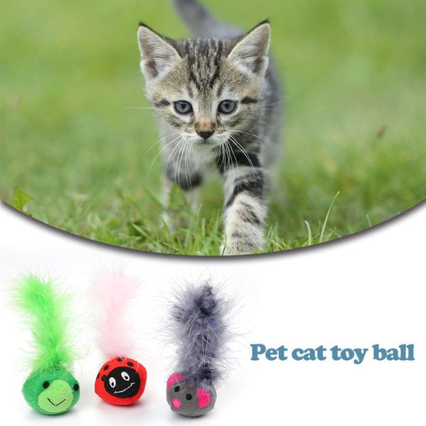 cat toys 3pcs pet soft plush toy mint balls with feathers pets interactive teaser funny playing puppy dogs chew molar
cat toys 3pcs pet soft plush toy mint balls with feathers pets interactive teaser funny playing puppy dogs chew molar
