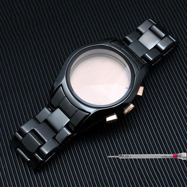watch bands watchband case for ar1400 ar1410 ar1451 ar1452 ceramic men's and women's straps black fashion bracelet, Black;brown
watch bands watchband case for ar1400 ar1410 ar1451 ar1452 ceramic men's and women's straps black fashion bracelet, Black;brown
