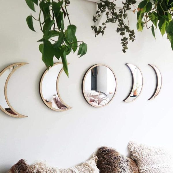 mirrors 5 pcs scandinavian natural decor acrylic wall decorative mirror interior design wooden moon phase bohemian
mirrors 5 pcs scandinavian natural decor acrylic wall decorative mirror interior design wooden moon phase bohemian