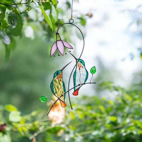 decorative objects & figurines suncatcher art window hangings birds home decor gift stained ornaments for hanging m56
decorative objects & figurines suncatcher art window hangings birds home decor gift stained ornaments for hanging m56