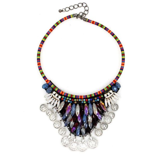 chokers women handmade accessories rhinestone beads inlaid leather statement graceful crystal coin pendant necklaces, Golden;silver
chokers women handmade accessories rhinestone beads inlaid leather statement graceful crystal coin pendant necklaces, Golden;silver
