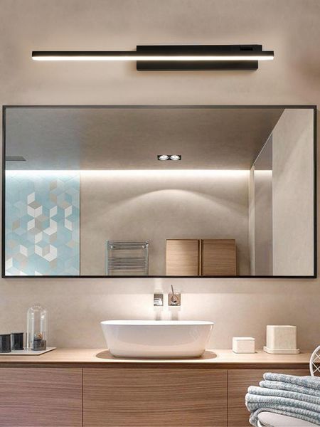 wall lamp mirror bathroom modern simple led cabinet special non punching make-up nordic lamps
wall lamp mirror bathroom modern simple led cabinet special non punching make-up nordic lamps