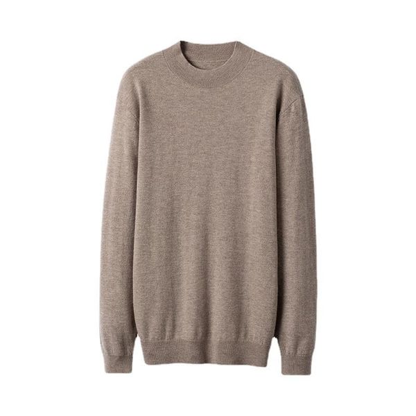 men's sweaters shuchan men sweater 100% basulan wool business smart casual autumn and winter mock neck computer knitted close-fitting, White;black
men's sweaters shuchan men sweater 100% basulan wool business smart casual autumn and winter mock neck computer knitted close-fitting, White;black