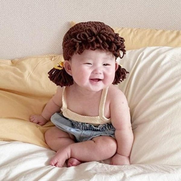 born pography props knitted crochet hat baby infants braided beanie cap caps & hats, Yellow
born pography props knitted crochet hat baby infants braided beanie cap caps & hats, Yellow