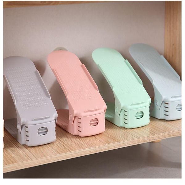 8pcs durable adjustable shoe organizer footwear support slot space saving cabinet closet stand shoes storage rack shoebox clothing & wardrob
8pcs durable adjustable shoe organizer footwear support slot space saving cabinet closet stand shoes storage rack shoebox clothing & wardrob