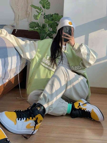 two piece dress letter green baseball jacket women's spring and autumn loose korean american streetwear oversized nc8v, White
two piece dress letter green baseball jacket women's spring and autumn loose korean american streetwear oversized nc8v, White