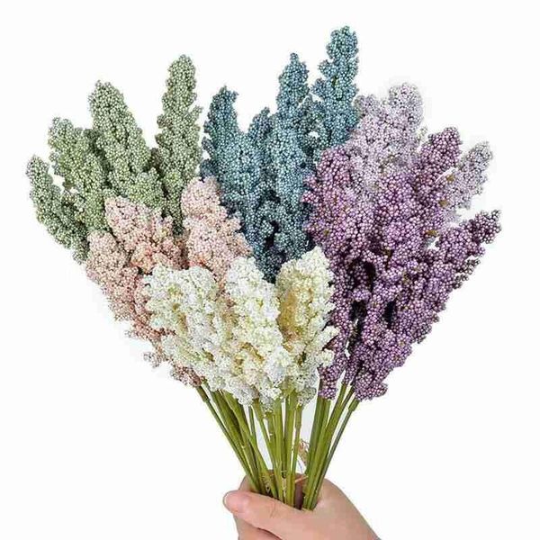 decorative flowers & wreaths 6pcs/pack artificial vanilla mini foam berry spike granules home decoration accessories
decorative flowers & wreaths 6pcs/pack artificial vanilla mini foam berry spike granules home decoration accessories