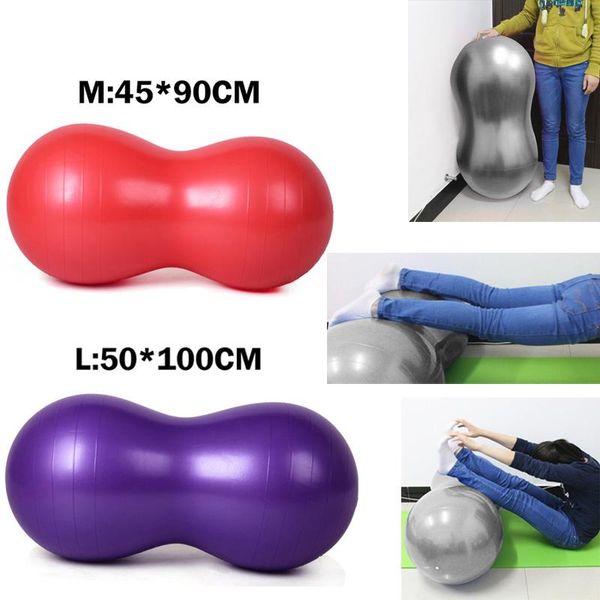 45*90cm/50*100cm anti-burst pilates yoga ball peanut fitness home exercise equipment balls
45*90cm/50*100cm anti-burst pilates yoga ball peanut fitness home exercise equipment balls