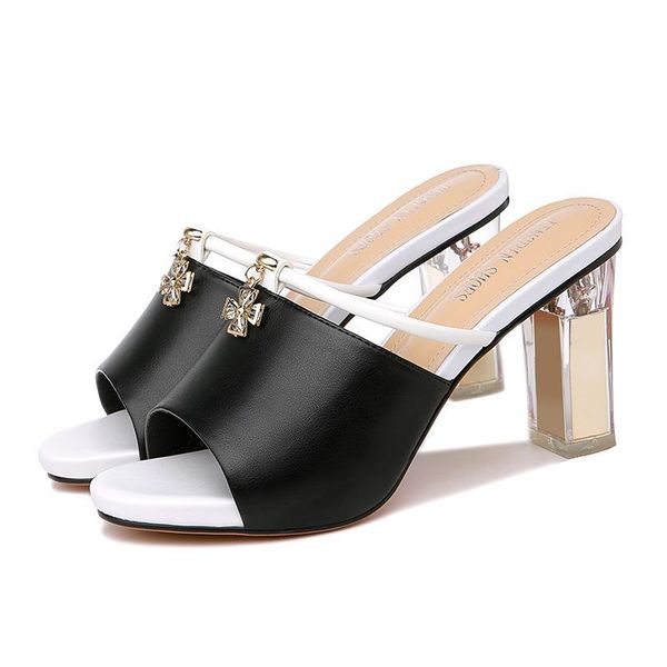 dress shoes woman moolecole fashion women sandals square heels pu leather 8.2 cm peep toe slip-on 2-136, Black
dress shoes woman moolecole fashion women sandals square heels pu leather 8.2 cm peep toe slip-on 2-136, Black