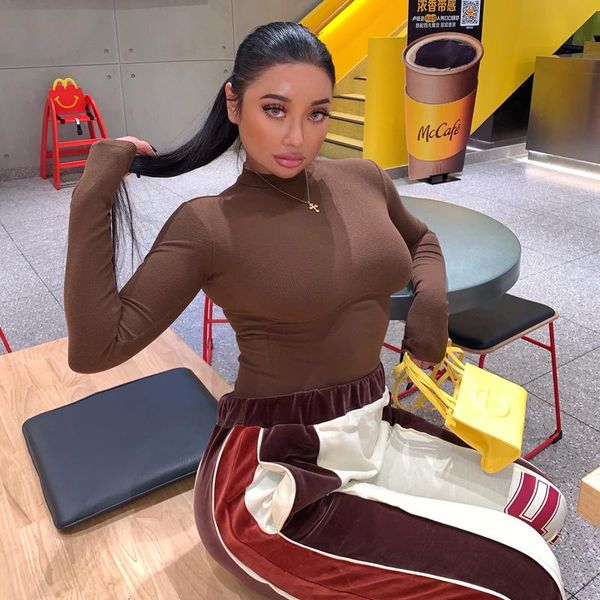 colors self-retaining wavy side chest support, fleece, sanding, ultra-high elastic thread wide collar warm bottom long sleeve women's t, White
colors self-retaining wavy side chest support, fleece, sanding, ultra-high elastic thread wide collar warm bottom long sleeve women's t, White