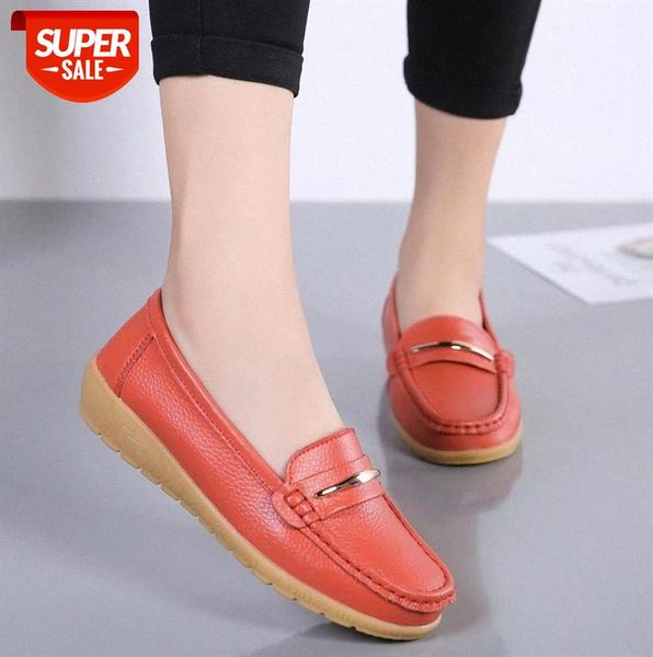 2021 new genuine leather shoes woman slip on women flats moccasins women's loafers spring autumn mother shoe big size 35-44 #982f
2021 new genuine leather shoes woman slip on women flats moccasins women's loafers spring autumn mother shoe big size 35-44 #982f