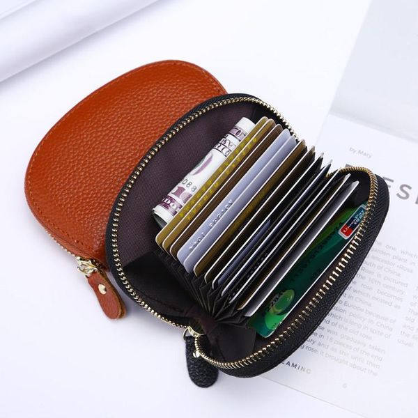 wallets biso goro genuine leather credit id card holder zipper pocket coin purse mini business women case purses, Red;black
wallets biso goro genuine leather credit id card holder zipper pocket coin purse mini business women case purses, Red;black